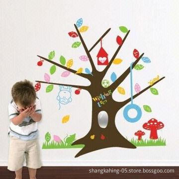 PVC Removable Wall Sticker for Kids with UV and CMYK Print, 41 x 29cm Size
